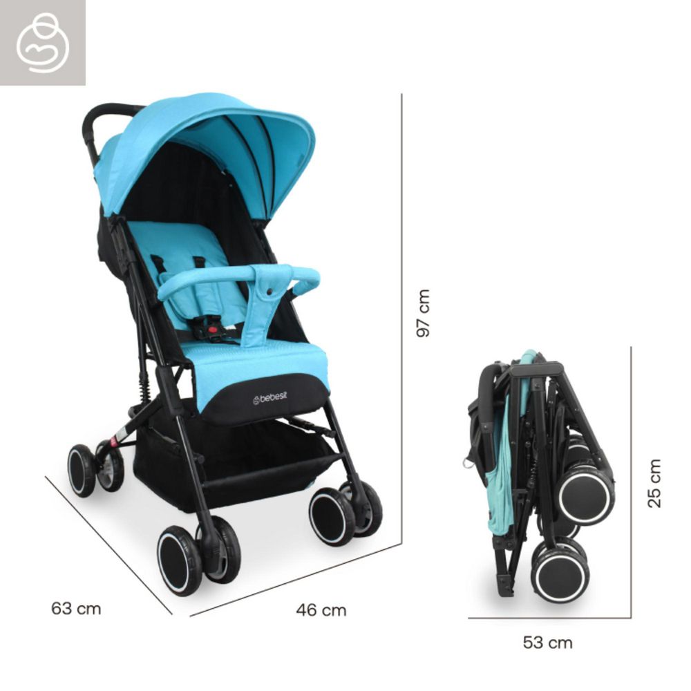 Coche Compacto Bit BEBESIT JC207BL img #2