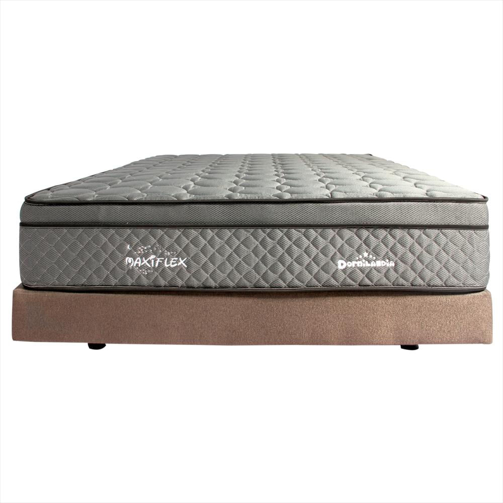 Base Cama Flotante Entera Doble Café 140X190 img #4