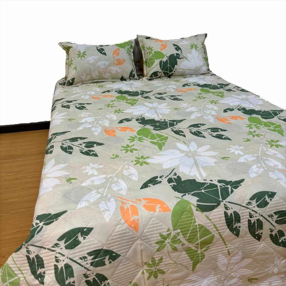 Combo Colcha Microfibra Con 2 Fundas Cama King img #1