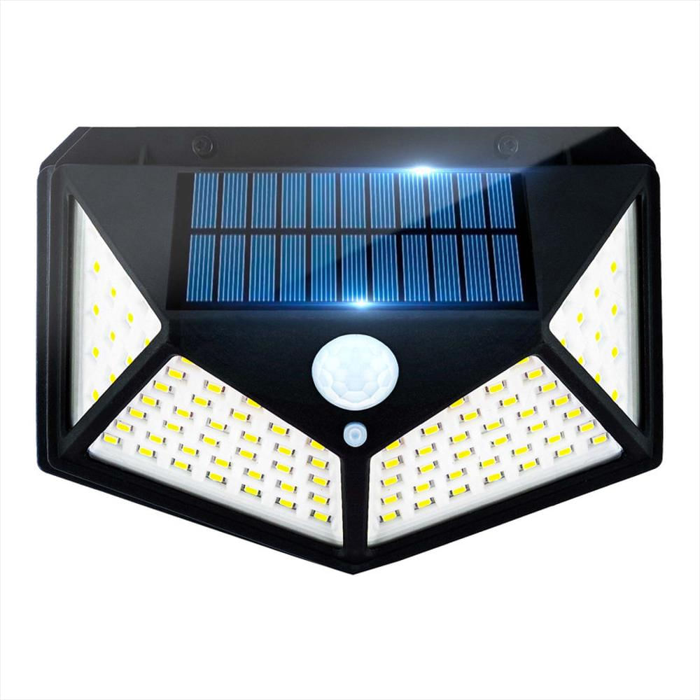 Lámpara Led Solar Impermeable + Sensor Automático Movimiento