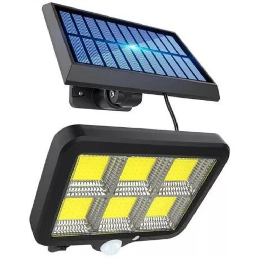 Lámpara Solar Con Sensor Movimiento Impermeable Exterior img #1
