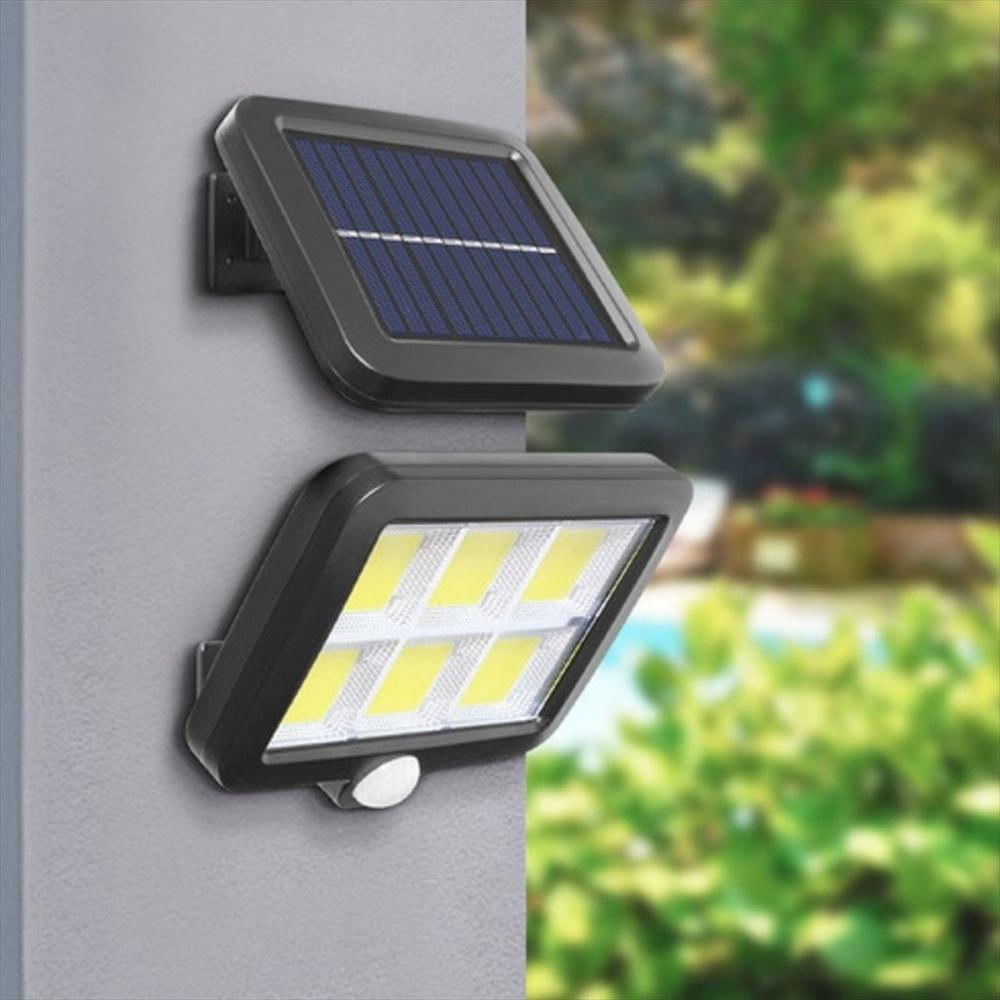 Lámpara Solar Con Sensor Movimiento Impermeable Exterior img #5
