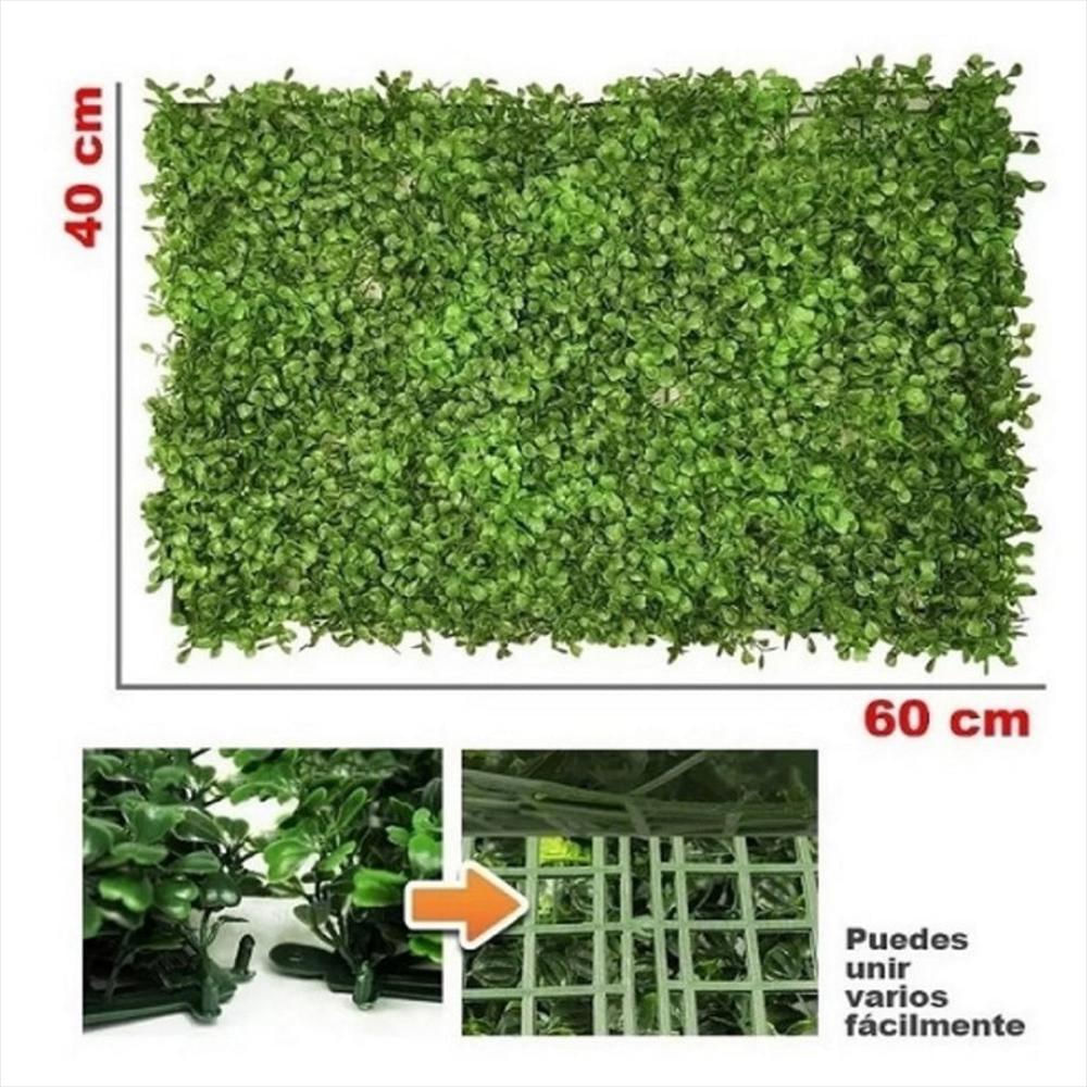 Tapete Follaje Artificial Jardin Vertical 60×40 img #3