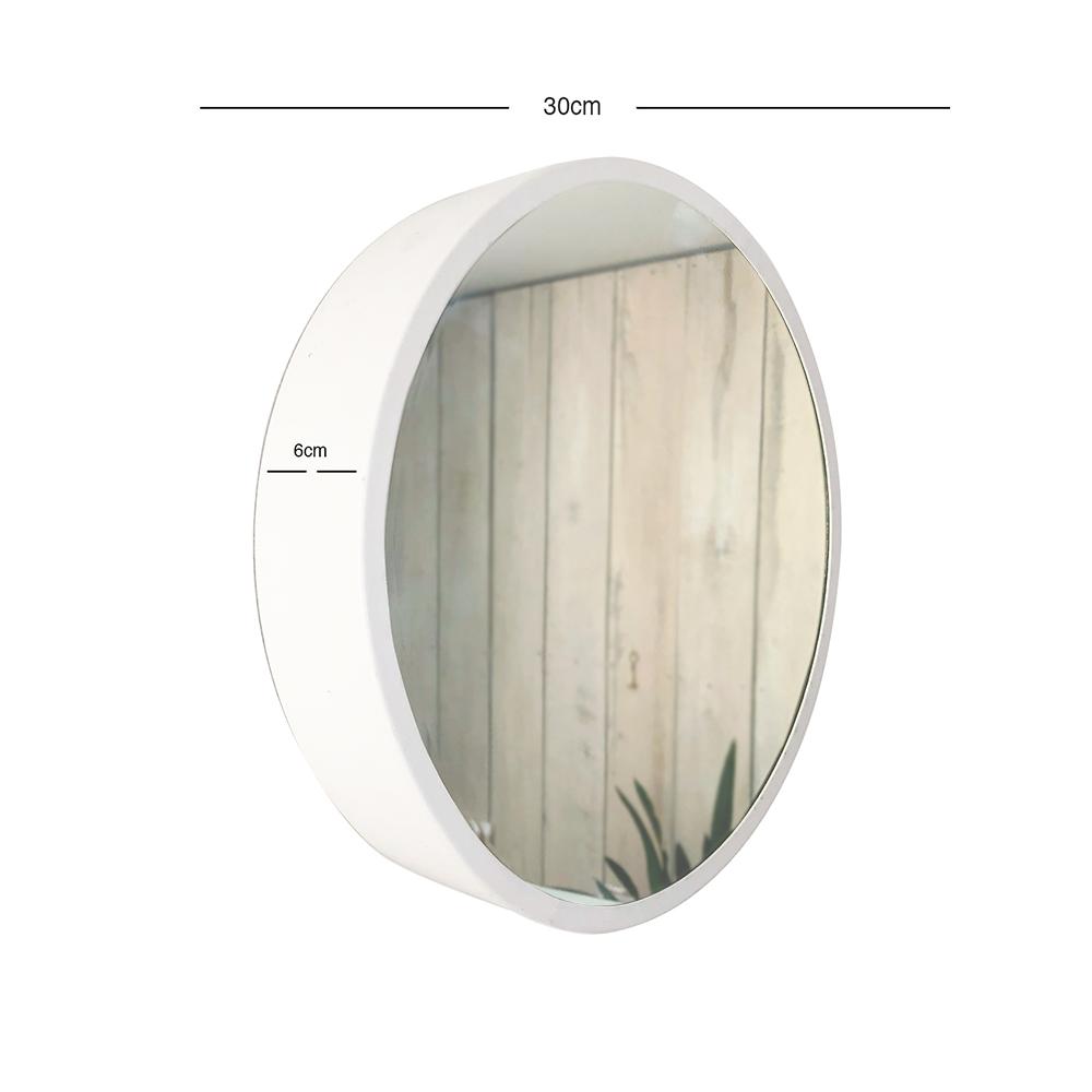 Espejo Redondo 30 Cm Negro img #2