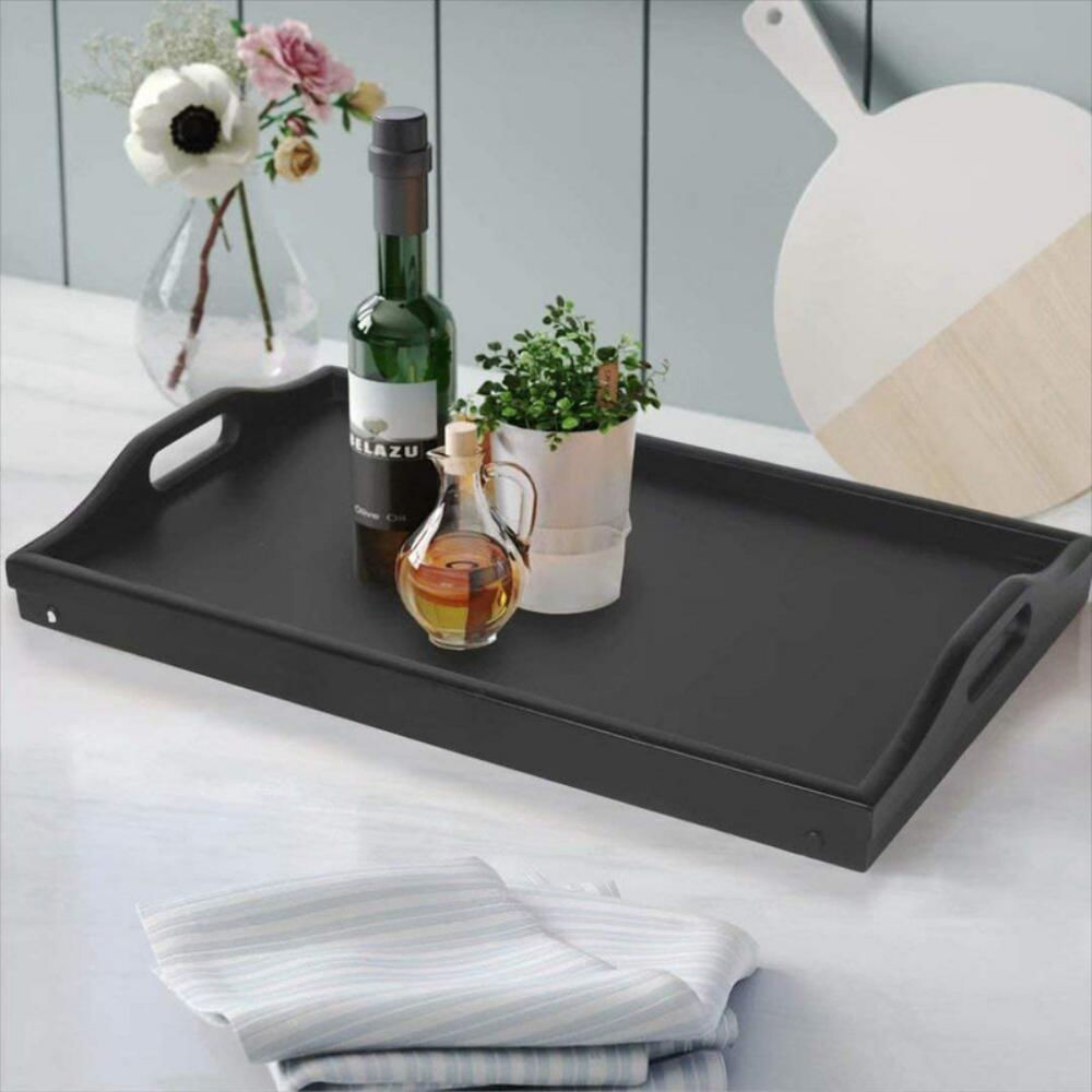 Bandeja Y Escritorio De Madera Multiusos De Bambú img #5