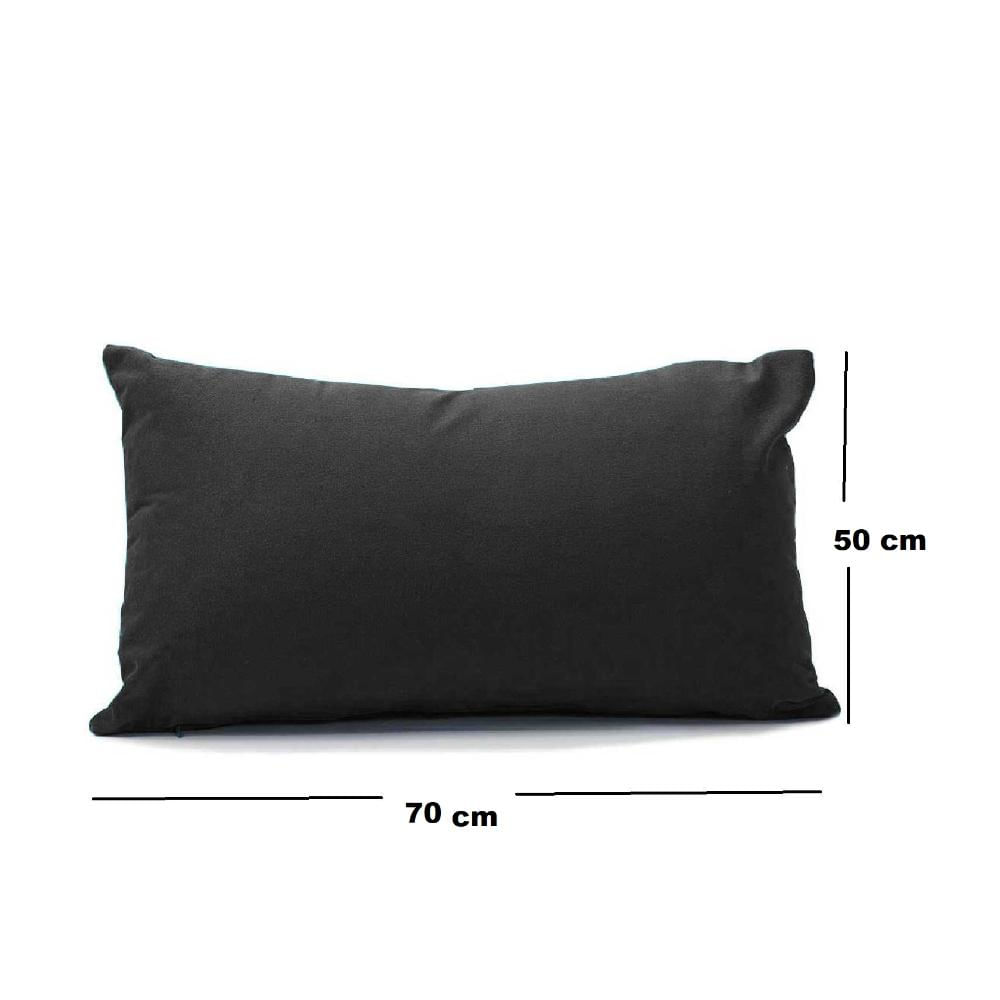 Funda Para Cojin Almohada En Tela Naranja img #2