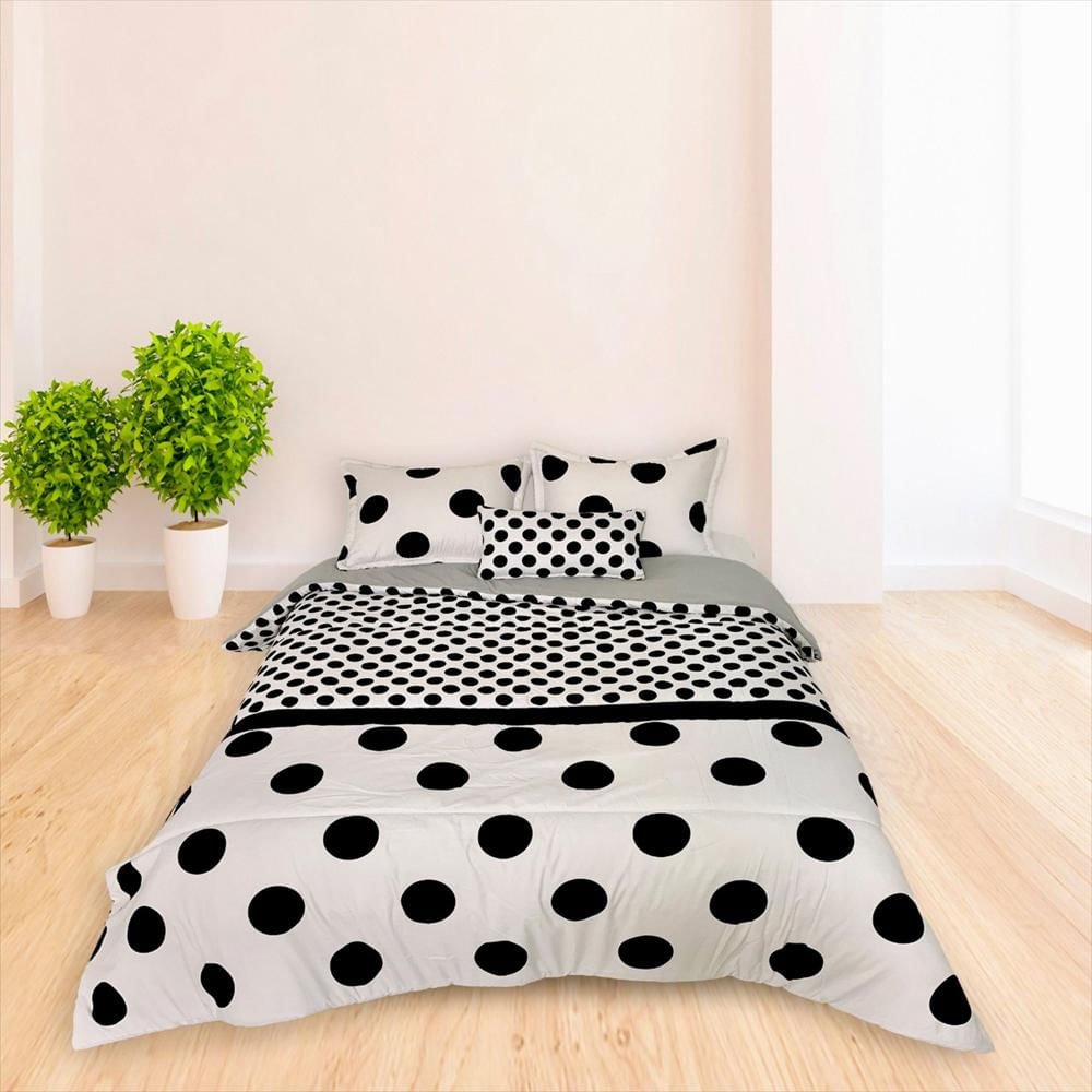 Comforter Queen Estampado De Puntos Elaborado En Microtex img #3