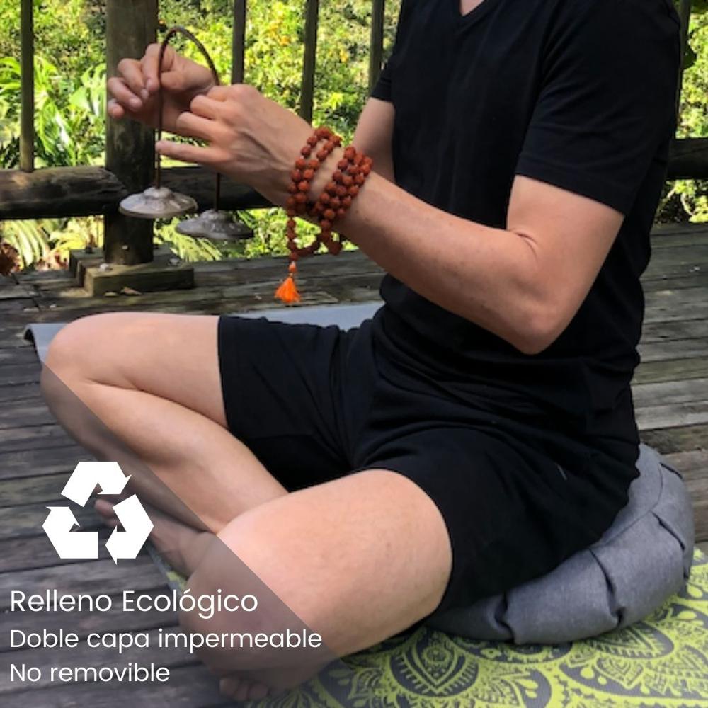 Cojín Zafu Para Meditar Mandala Hamsa img #3