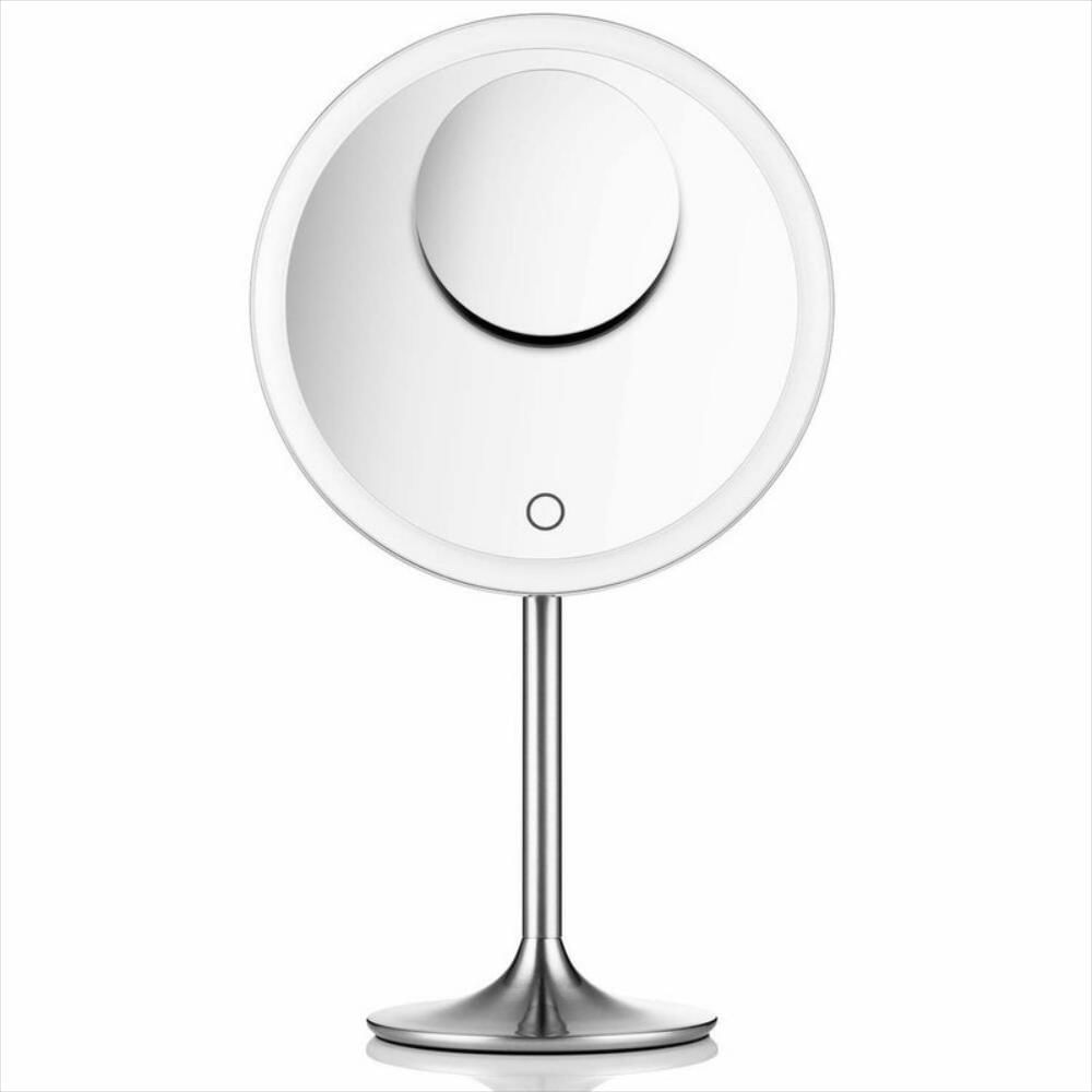 Miusco Espejo de maquillaje iluminado de 9.0 in, Cromado img #1