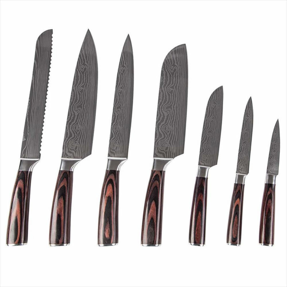 Juego de cuchillos Yatoshi 7 de cocina profesional img #1