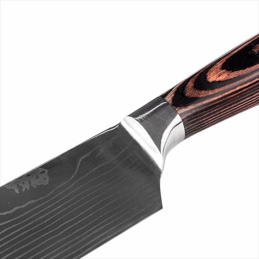 Juego de cuchillos Yatoshi 7 de cocina profesional img #2