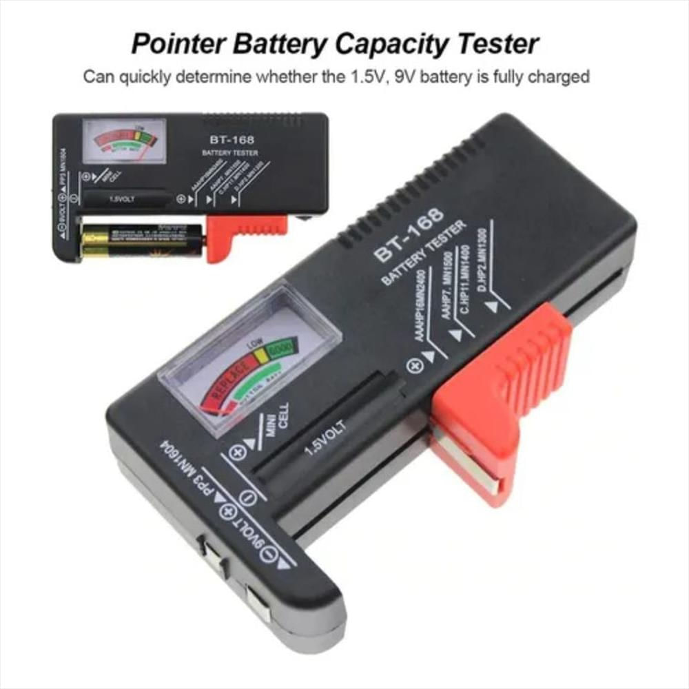Medidor Capacidad Probador De Pilas Multiple Dc 9V Aa Aaa img #2