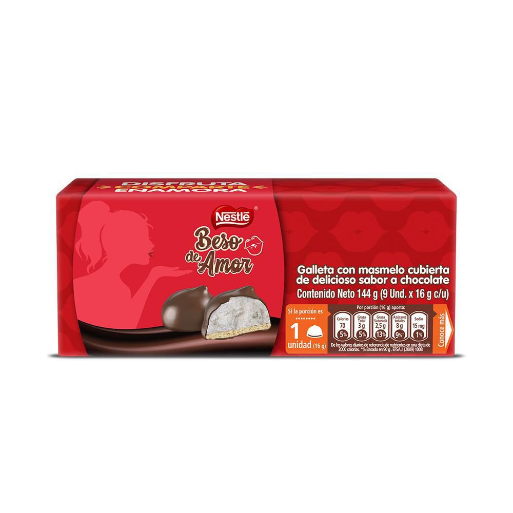 Chocolates beso de amor NESTLE  (144  gr) img #1