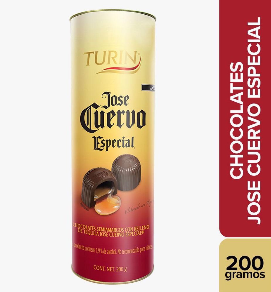 chocolates TURIN JOSE CUERVO (200  gr) img #1