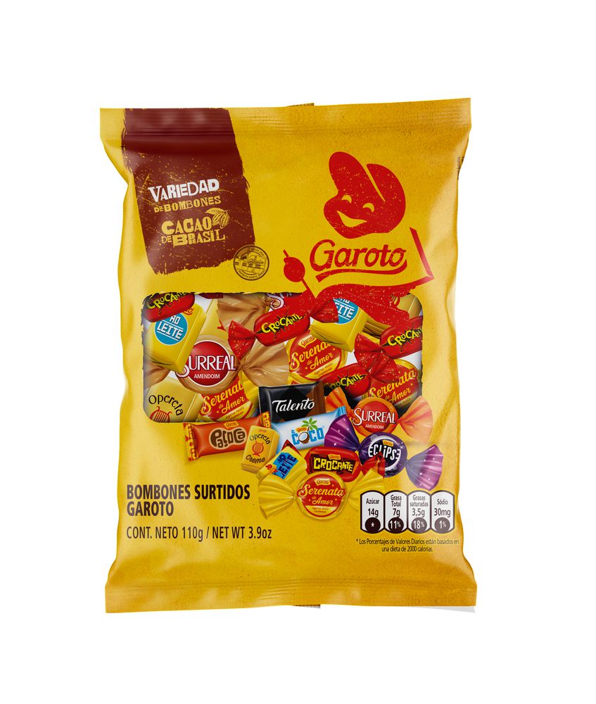 Chocolates GAROTO  (110  gr) img #1