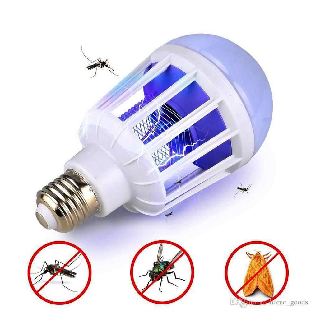 Bombillo Luz Mata Zancudos Antimosquitos Atrapa Insectos img #2