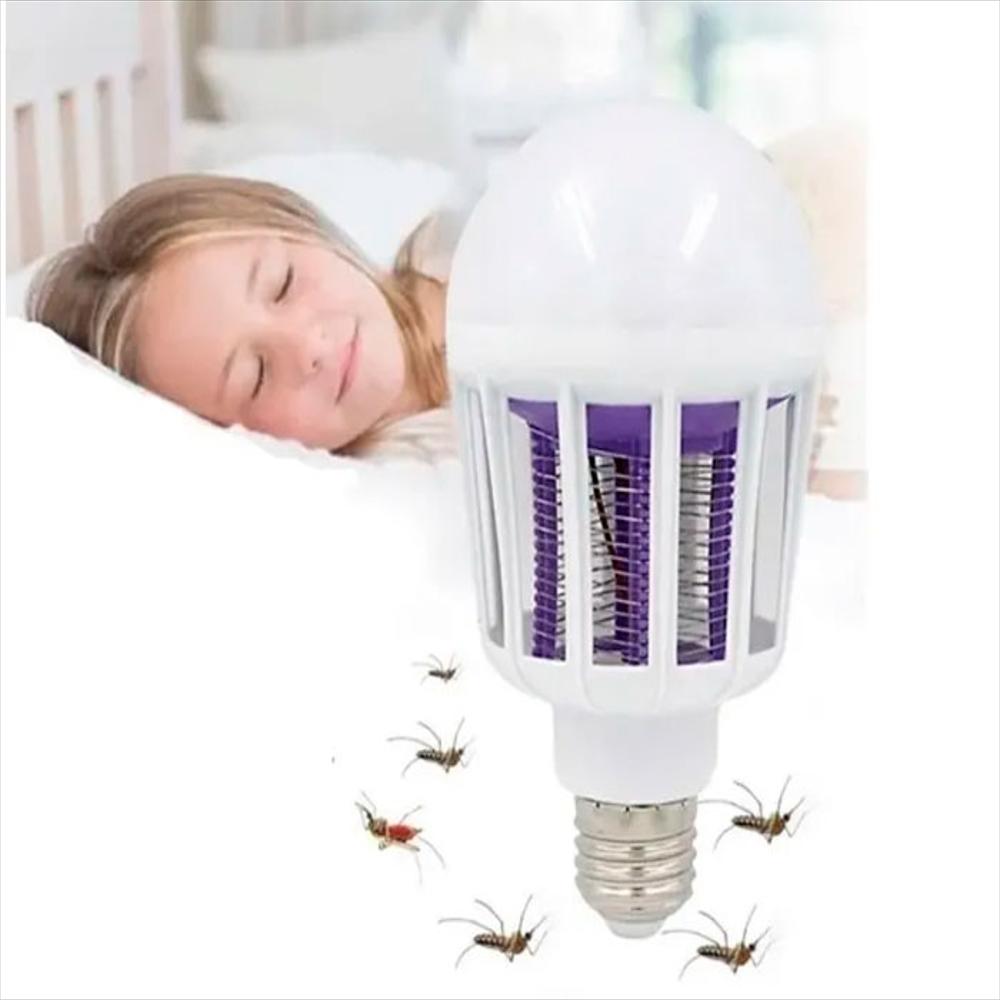 Bombillo Luz Mata Zancudos Antimosquitos Atrapa Insectos img #3