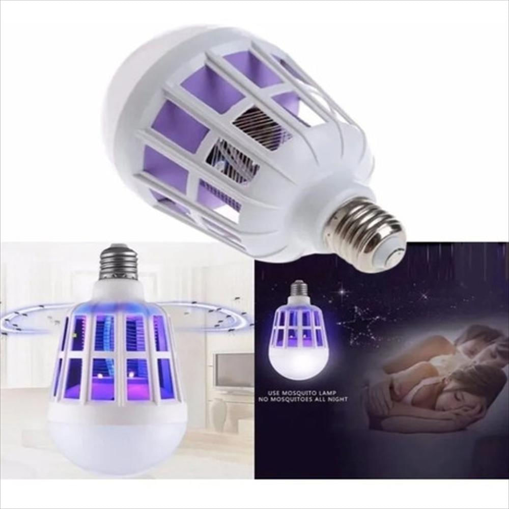 Bombillo Luz Mata Zancudos Antimosquitos Atrapa Insectos img #4