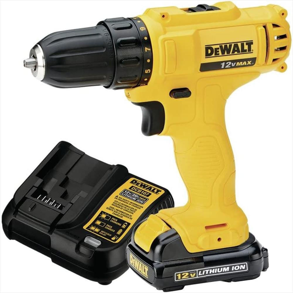 Taladro Atornillador Dewalt Inalambrico 3/8 Dcd700lc1 img #1