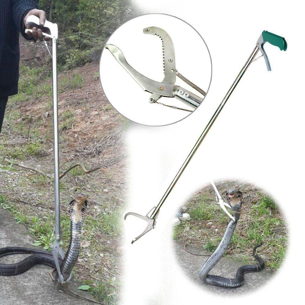 Pinzas Para Atrapar Serpientes Reptiles Herpetología 100 Cms img #1