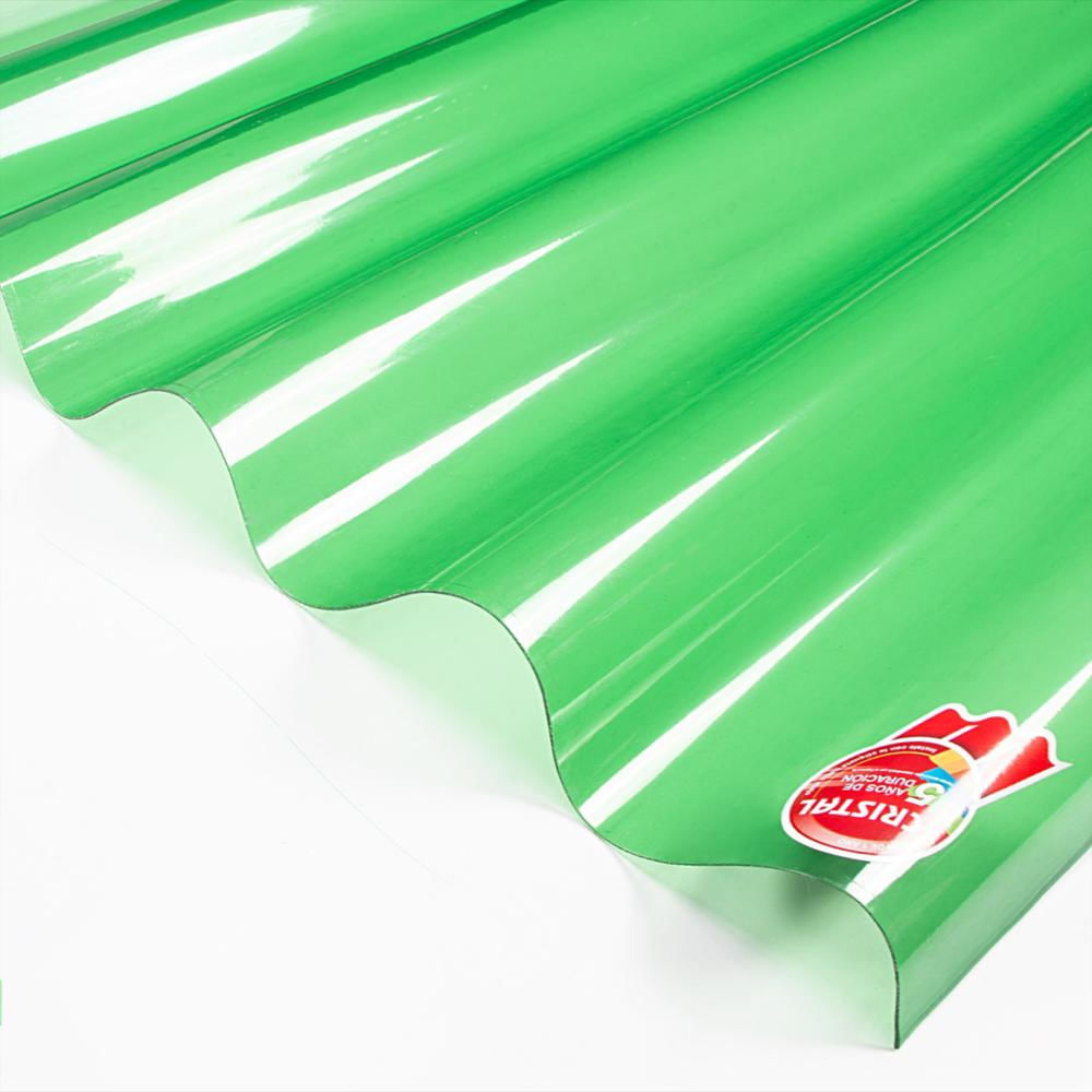 Teja Tipo Eternit P7 Plastica Verde Etiq R. #6 De 183*90Cm img #1