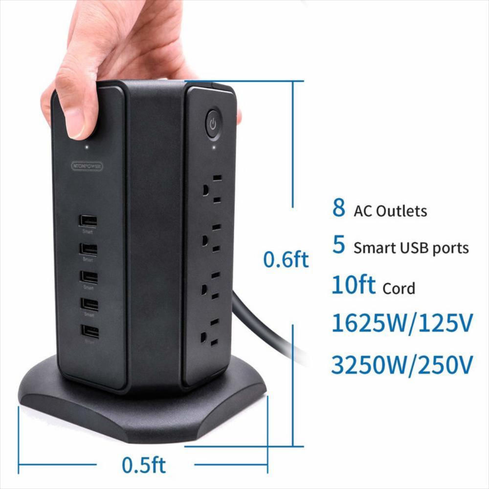 Corta Picos Con 8 Salidas 5 De Carga Usb img #2
