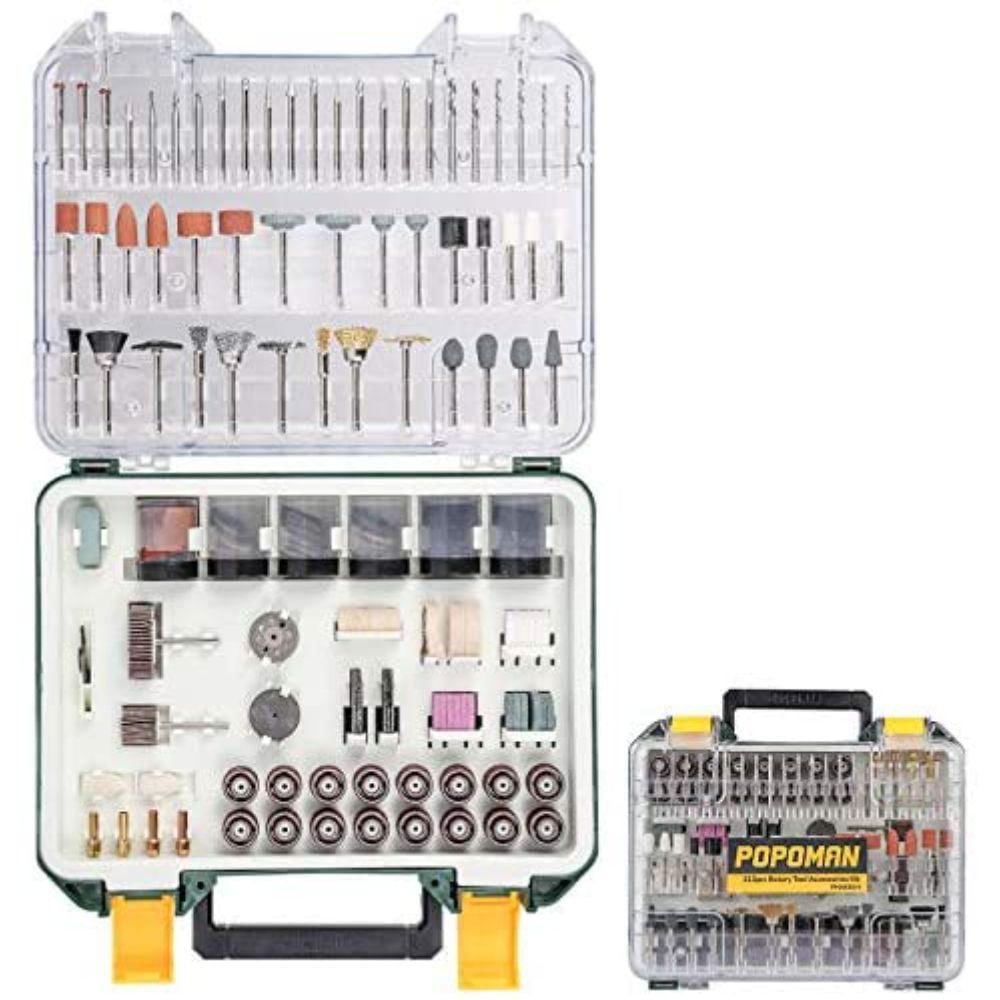 Kit De 313 Accesorios De Herramientas Rotativas Popoman img #1
