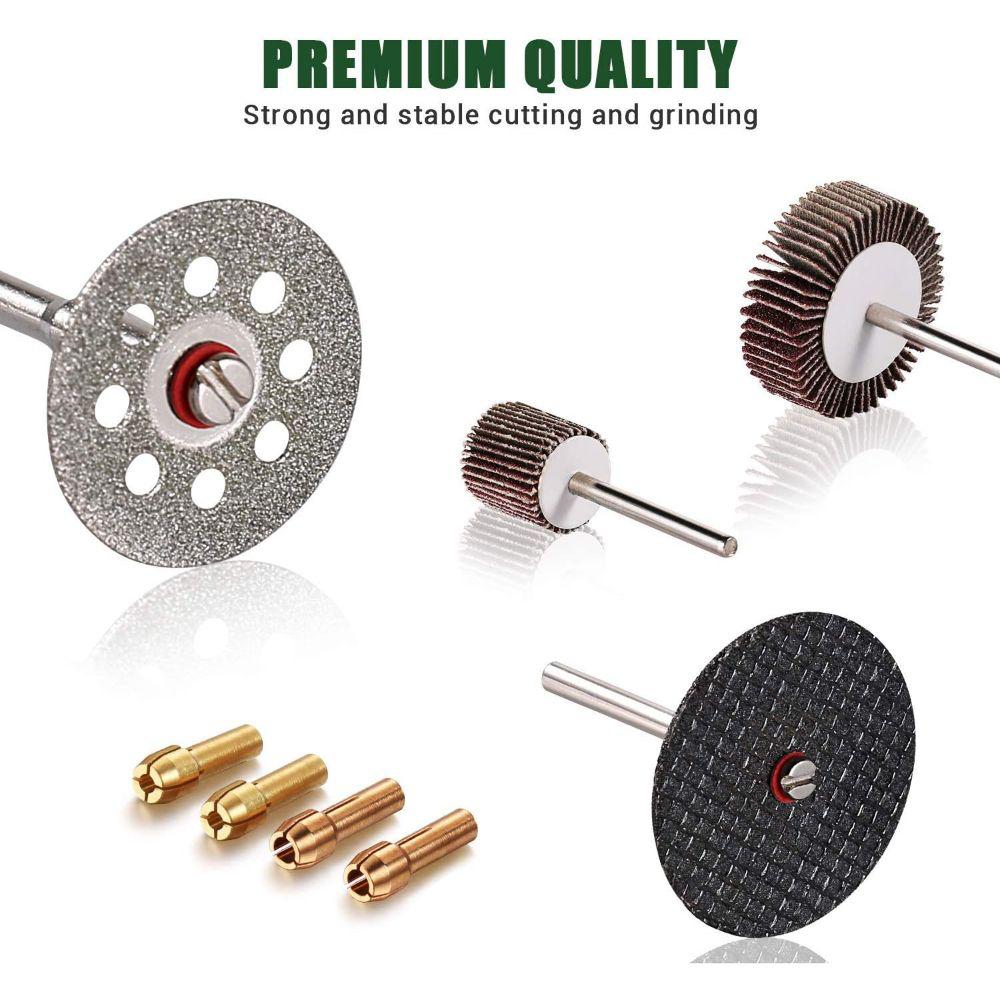 Kit De 313 Accesorios De Herramientas Rotativas Popoman img #3