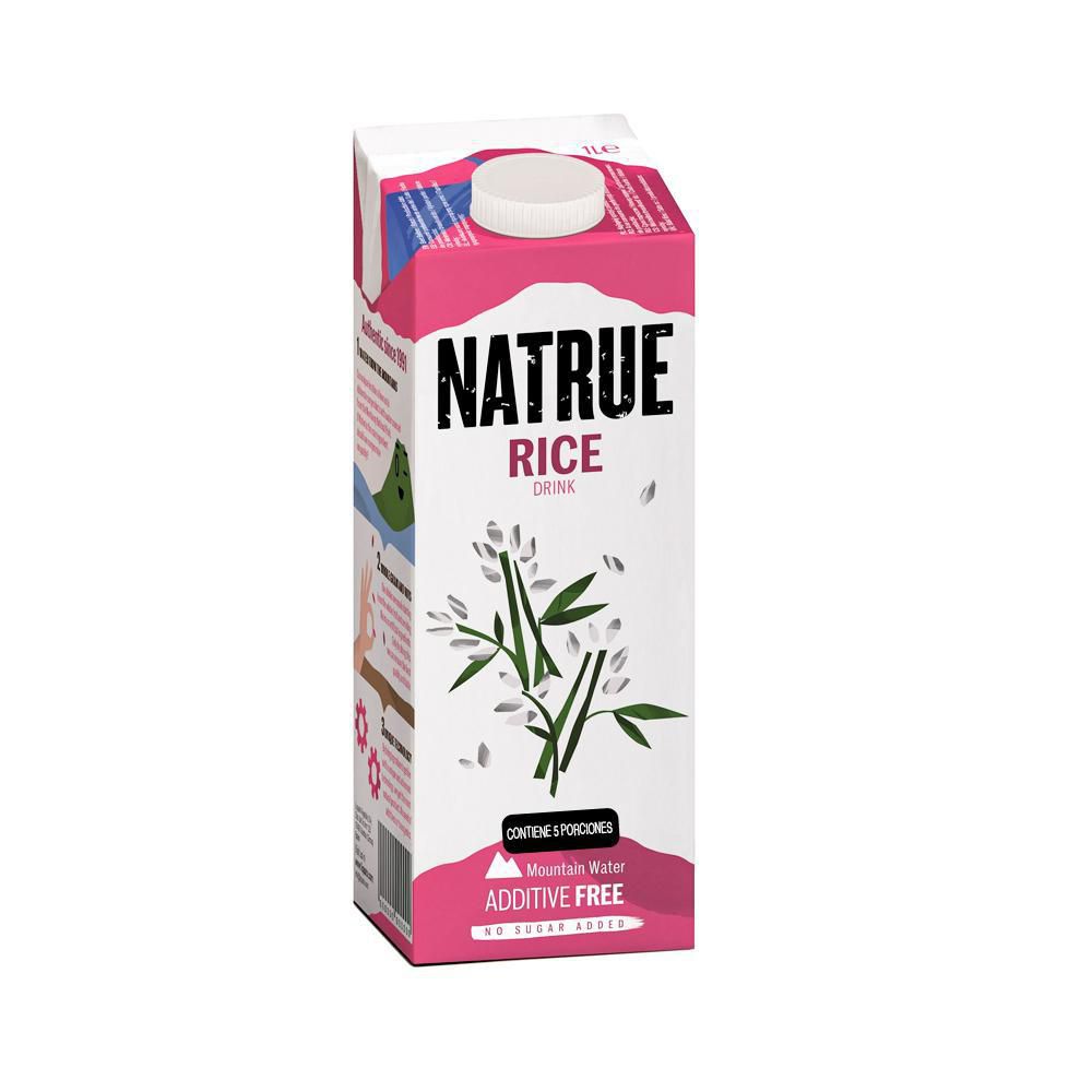 Bebida de arroz NATRUE libre de aditivos (1000  ml) img #1