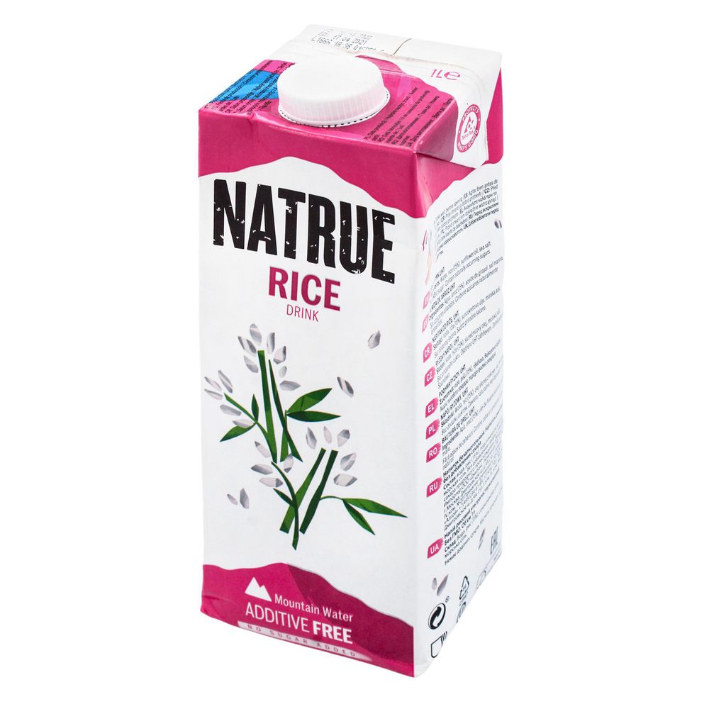 Bebida de arroz NATRUE libre de aditivos (1000  ml) img #2