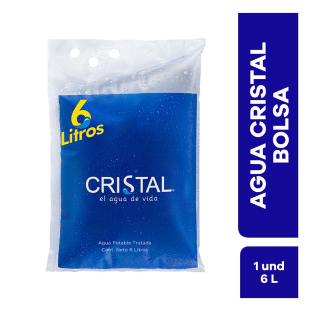 Agua CRISTAL sin gas bolsa (6000  ml) img #1
