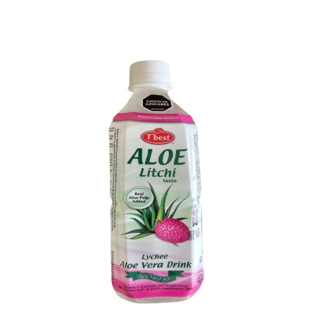 Bebida BEST aloe vera lychee (500  ml) img #1