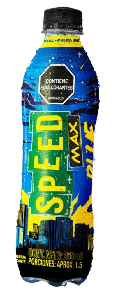 Bebida energizante  SPEED MAX blue pet (250  ml) img #1