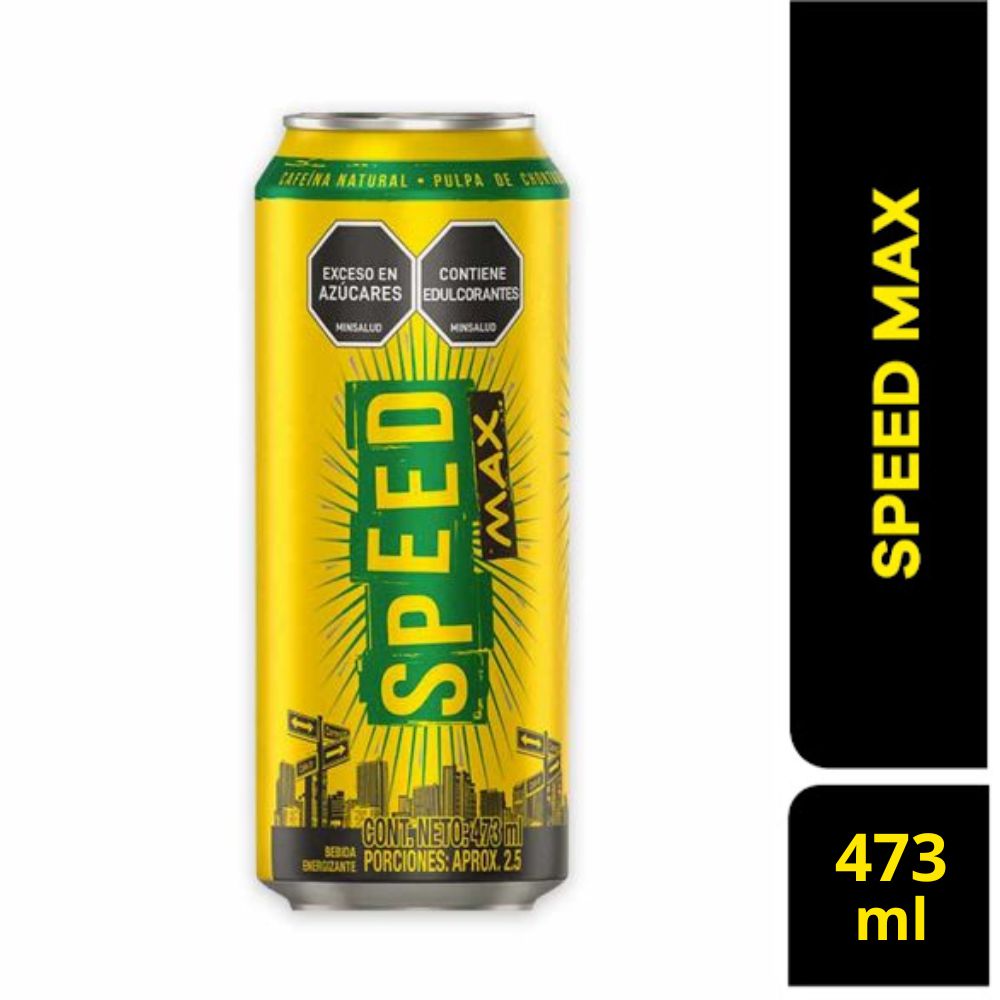Bebida energizante SPEED MAX lata (473  ml) img #1