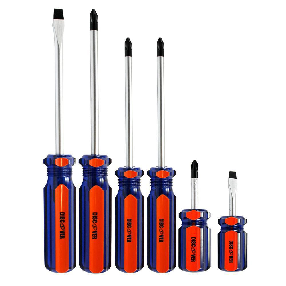 DESTORNILLADOR JGO 6PZ CROM VA DISCOVER 622203 img #1