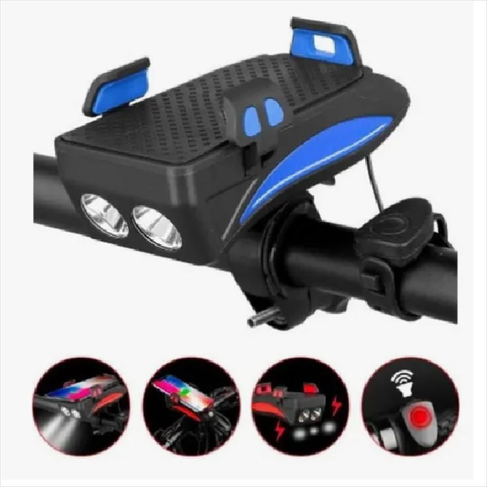 Linterna Para Bicicleta Recargable Led De Alta Potencia img #1