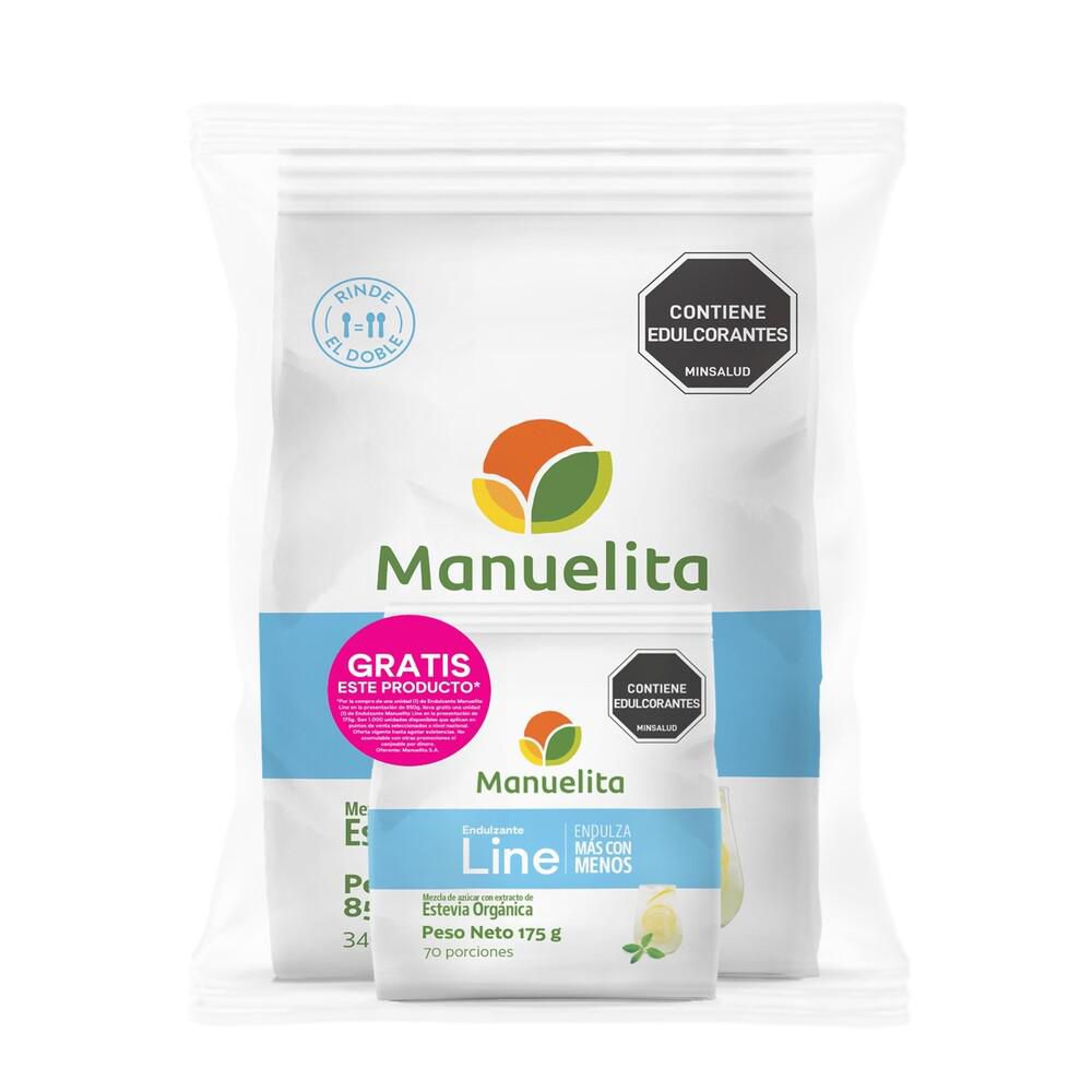 Azúcar MANUELITA  + endulzante line (850  gr) img #1