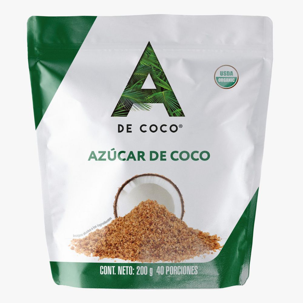 Azúcar A DE COCO de coco orgánico (200  gr) img #1