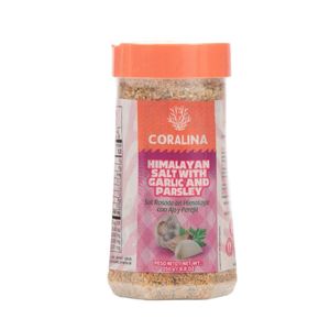 Sal CORALINA SALT del Himalaya con ajo (250 gr)