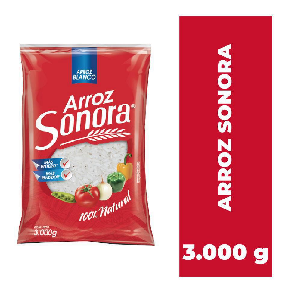 Arroz SONORA blanco (3000  gr) img #1
