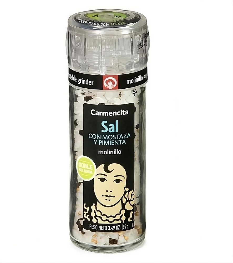 Sal CARMENCITA con mostaza y pimienta (99  gr) img #1