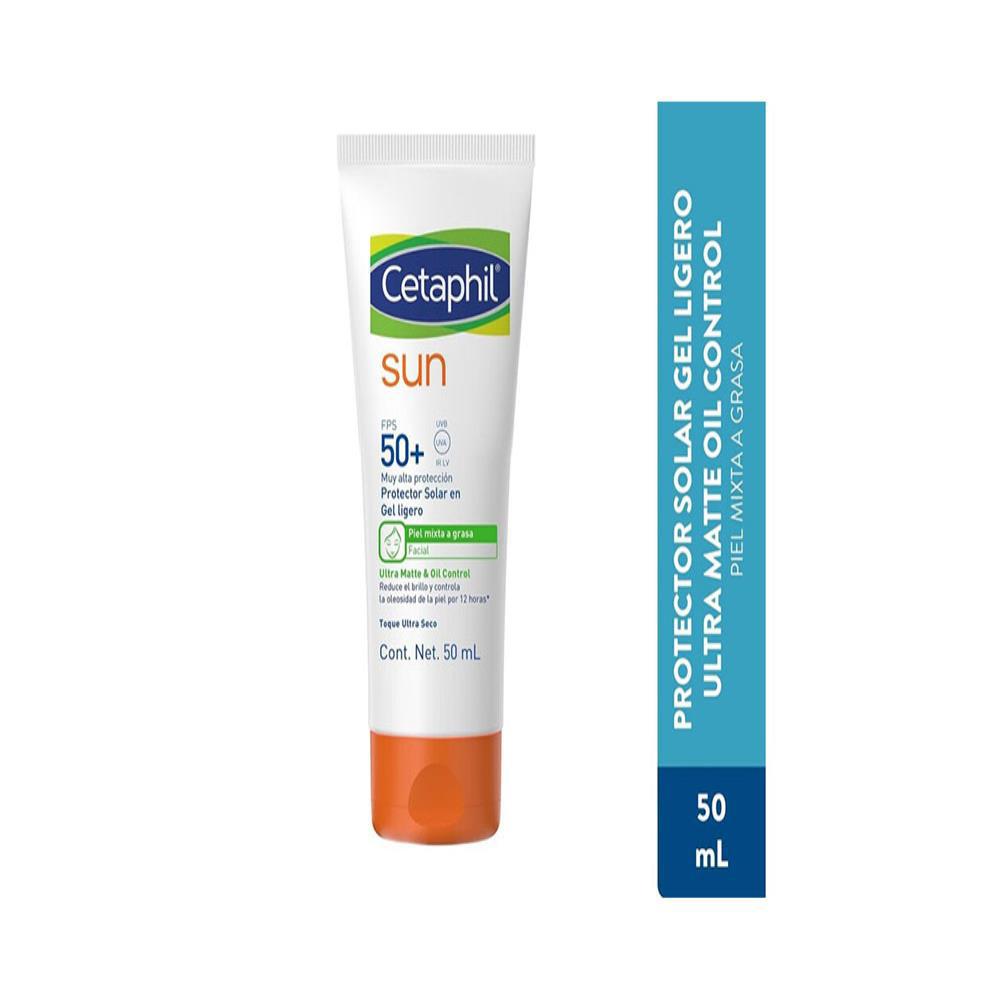 Protector Solar Cetaphil Sun Ultra Matte / Fps 50 Caj 1 Tub 50 Ml img #2