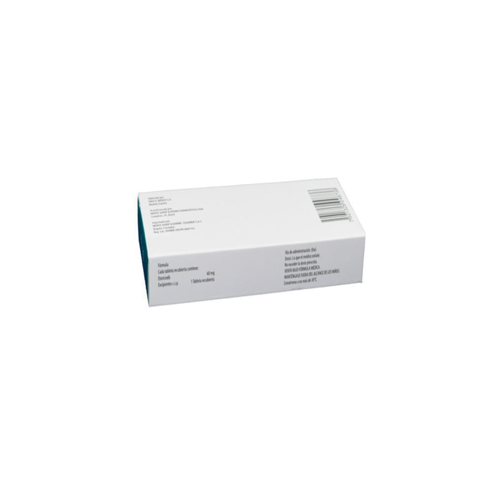 Arcoxia Etoricoxib 60Mg Tab Rec Oral Caj 14 Tab 1 U img #4