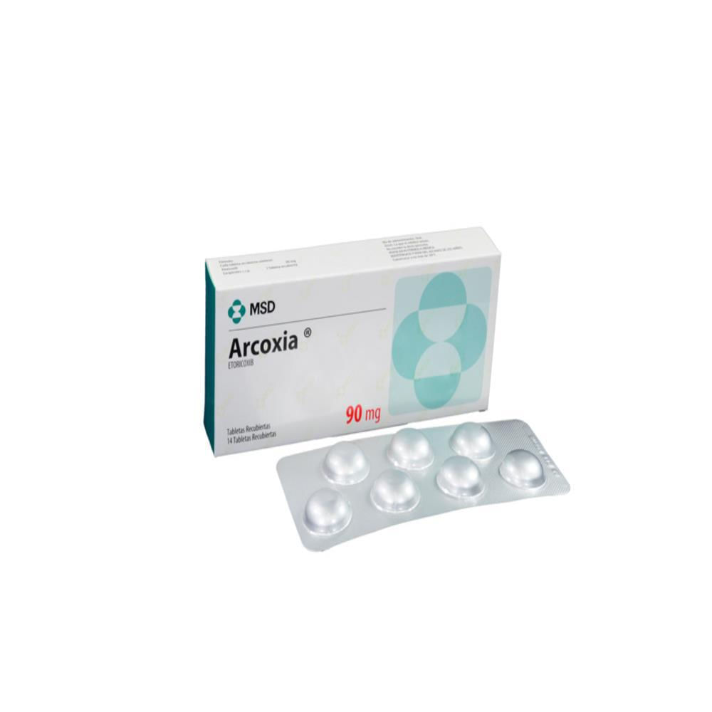 Arcoxia Etoricoxib 90Mg Tab Rec Oral Caj 14 Tab 1 U img #1