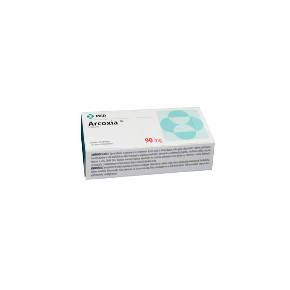 Arcoxia Etoricoxib 90Mg Tab Rec Oral Caj 14 Tab 1 U img #3