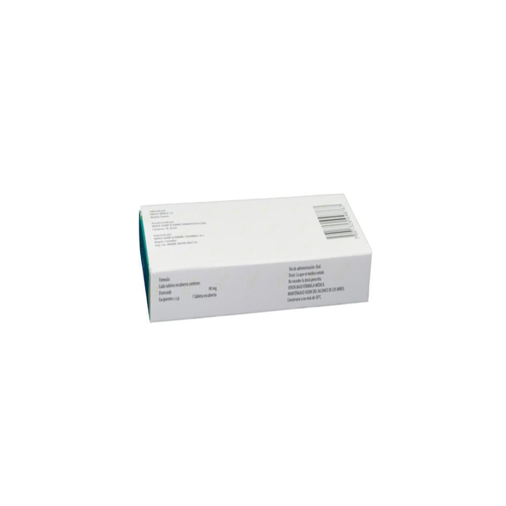 Arcoxia Etoricoxib 90Mg Tab Rec Oral Caj 14 Tab 1 U img #4