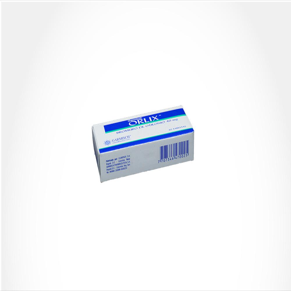 Orlix Bromuro De Otilonio 40Mg Tab Oral Caj 30 Tab 1 U img #2