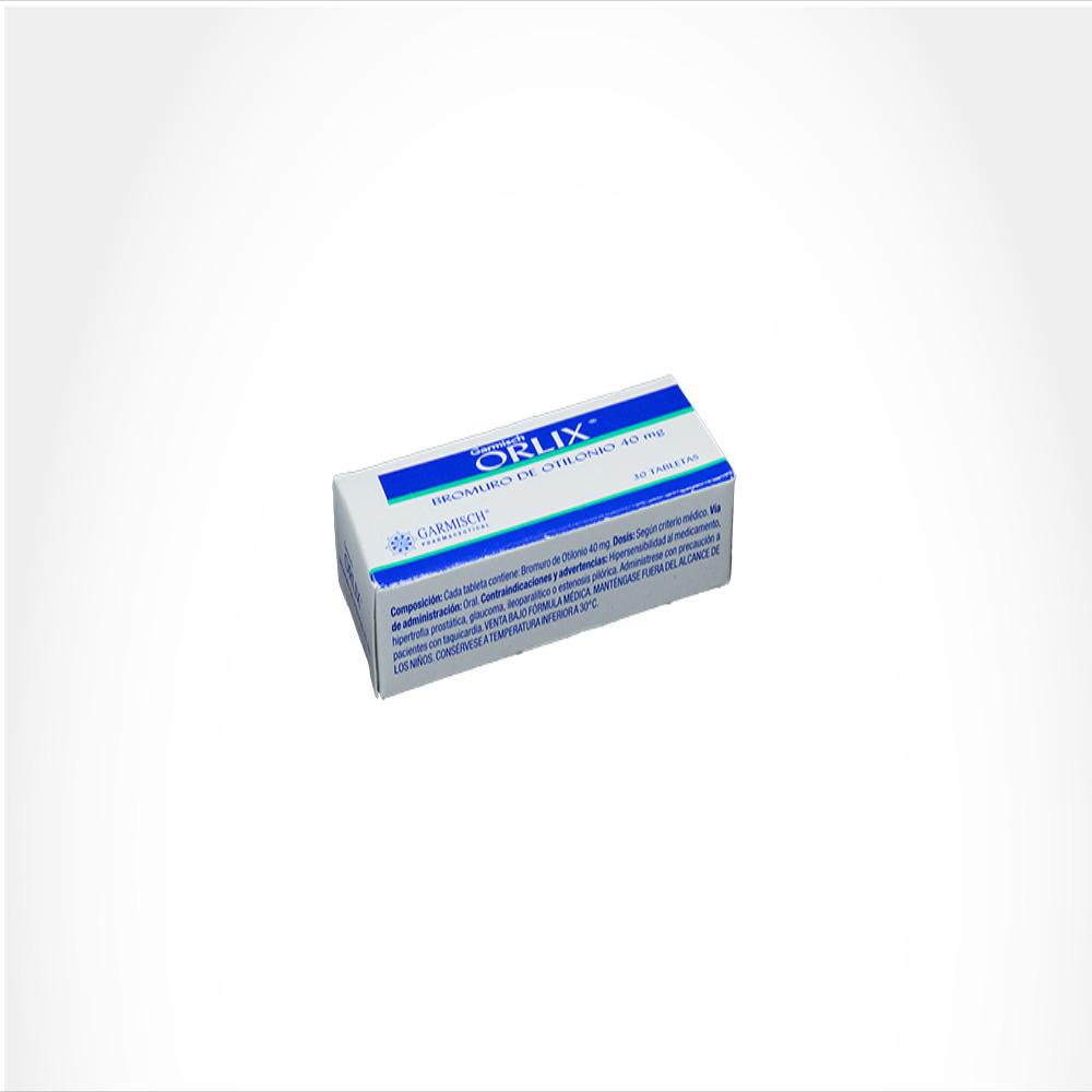 Orlix Bromuro De Otilonio 40Mg Tab Oral Caj 30 Tab 1 U img #3