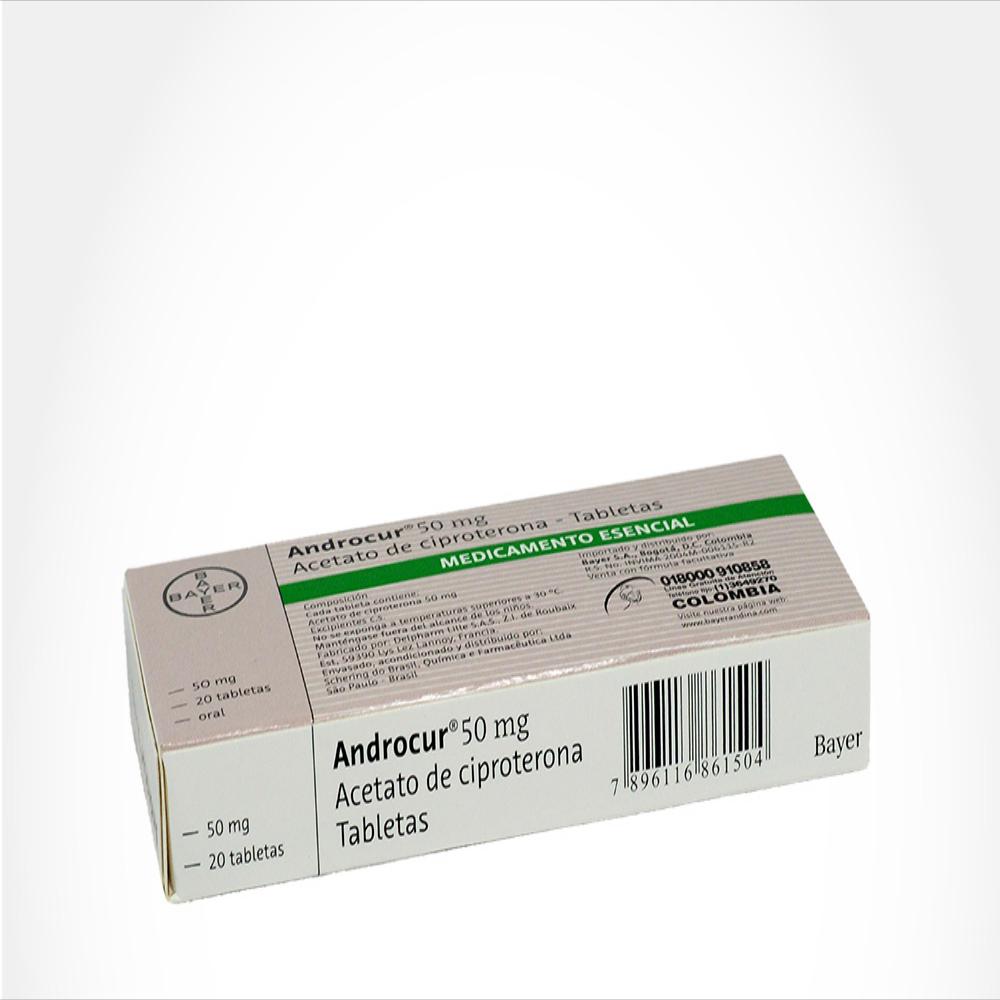 Androcur Ciproterona 50Mg Tab Oral Caj 20 Tab 1 U img #2