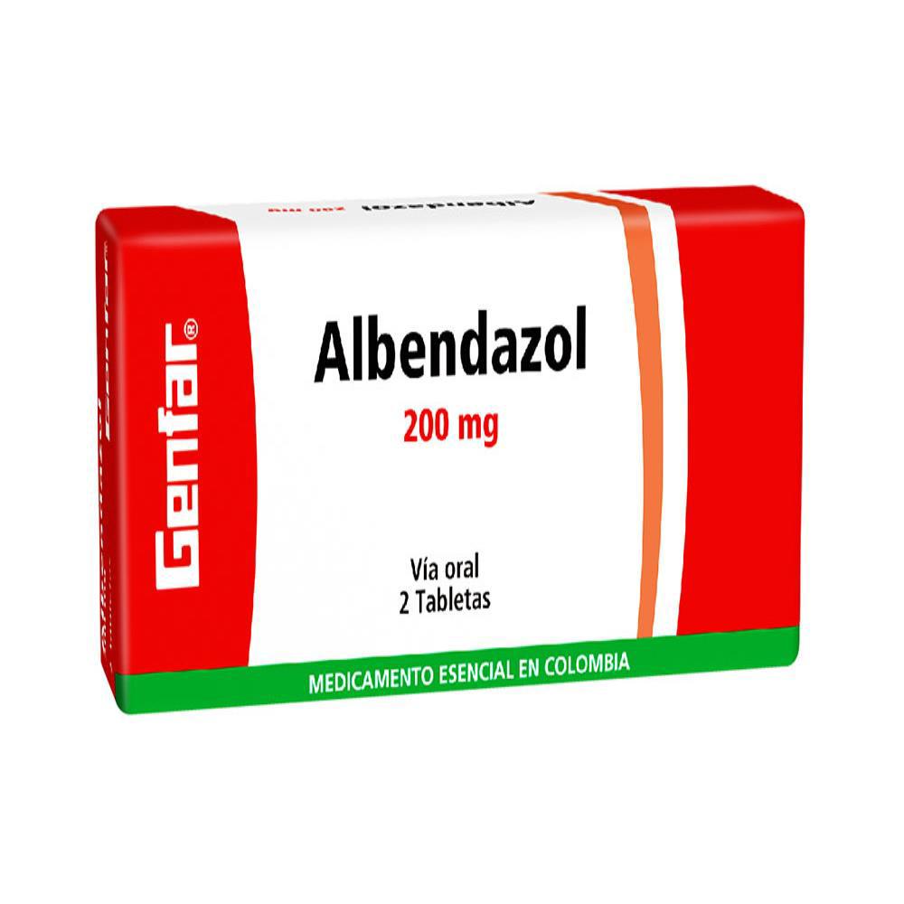 Albendazol Genfar Albendazol 200Mg Tab Oral Caj 2 Tab 1 U img #4